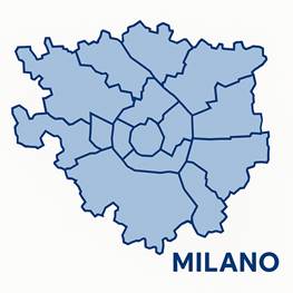 Mappa di Milano